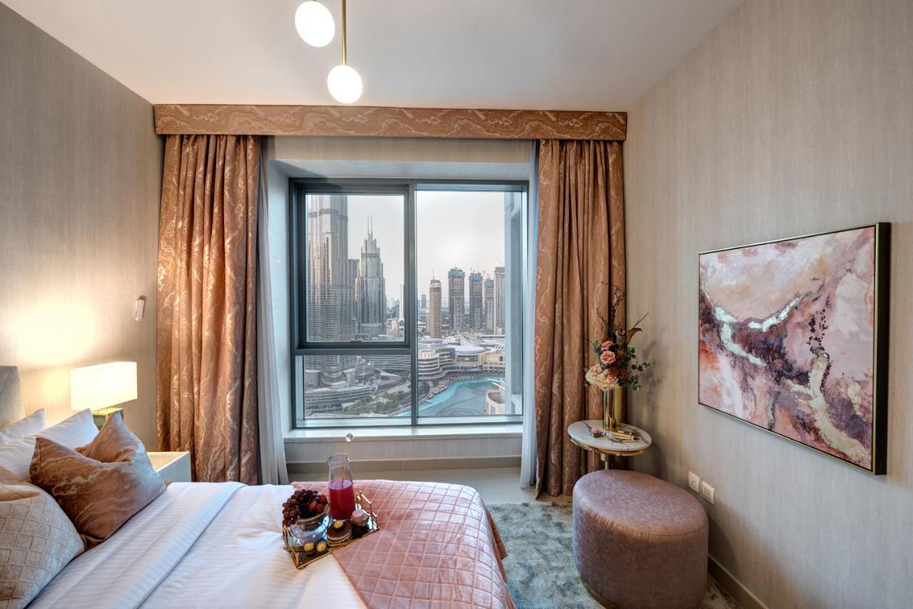 Durrani Homes - Designer 2Br Apt With Stunning Burj Khalifa And Fountain View Dubai Exterior foto
